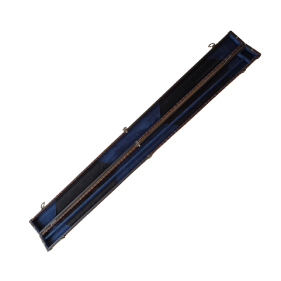 Snooker Koffer braun 3/4 geteilt